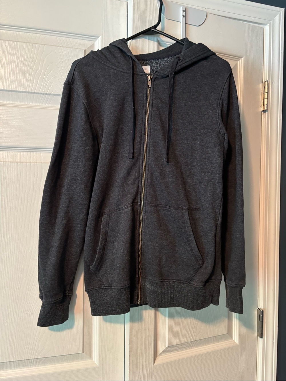 Goodfellow & Co Men’s Charcoal Gray Zip-Up Hoodie Small